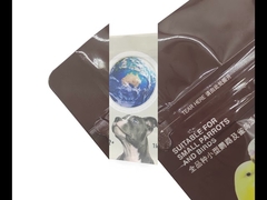 20microns PET Food Packaging Bag Tasteless Stand Up Aluminum Foil Bag ISO 9001 Certified