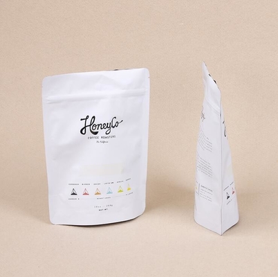 Digital Printing Stand Up Zipper Pouch 10 Colors MBOPP Moisture Barrier For Snack Packing