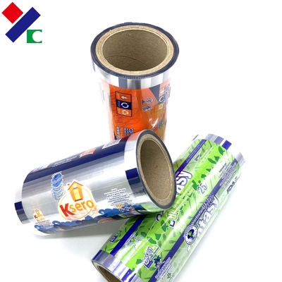 O PE laminado revestiu o rolo de filme do empacotamento de alimento para Sugar Salt Sachet Wrapping